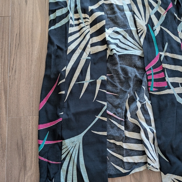 Maeve Anthropologie Kira Botanical Long Kimono Cover-up Jacket (Size XS/S) - Picture 3 of 9